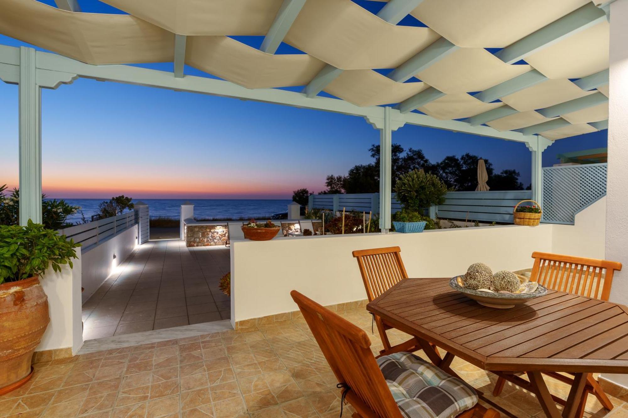 Blue Eyes Beach Villas Monólithos Exterior foto